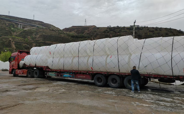 灵台PE吨桶交付中