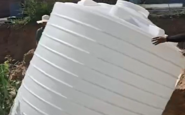 灵台PE塑料大桶批量交付项目